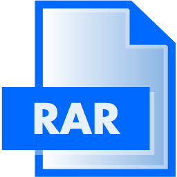 RAR File Extension Icon 256x256 png